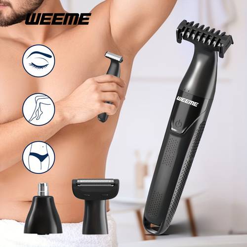 3 in 1 all purpose electric shaving set ipx6 suitable for men and women dual purpose usb trimmer hair removal device suitable for under legs beard bikini lines and sensitive areas ideal gift
