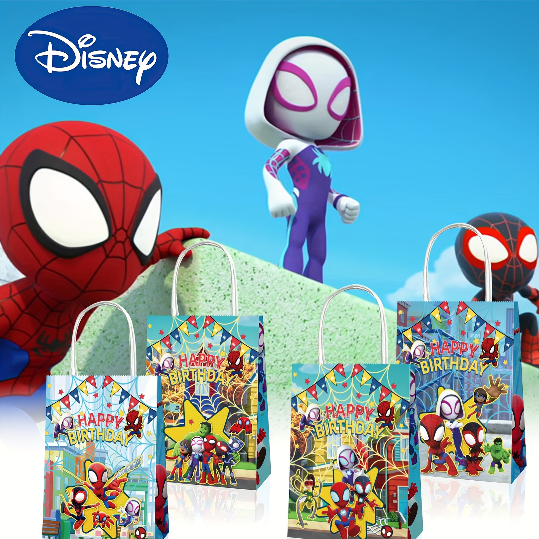 

Disney The Party Favor Bags Goody Bag Set For Birthday Party Outdoor Party