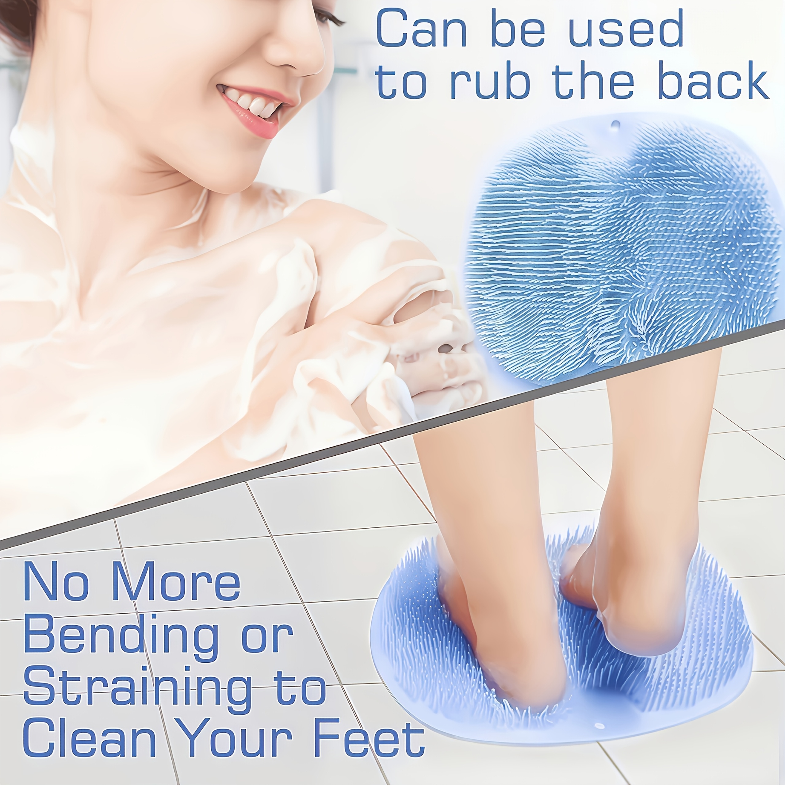 3pcs Foot & Back Massage Pad with Hooks