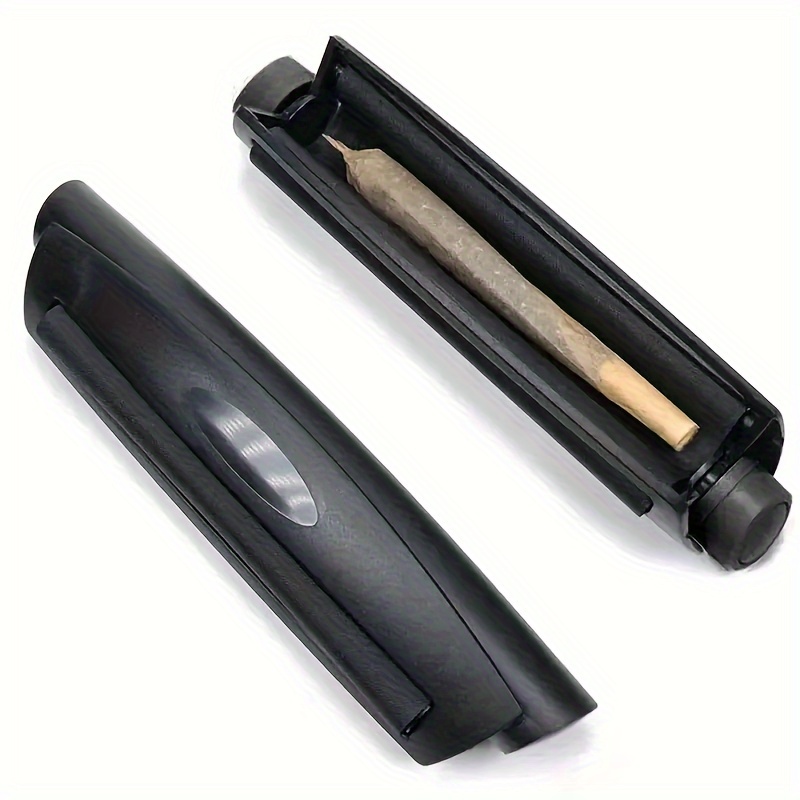 easy to use 110mm manual cigarette roller portable black tobacco rolling machine for diy cigarette rolling machine smoking equipment details 3