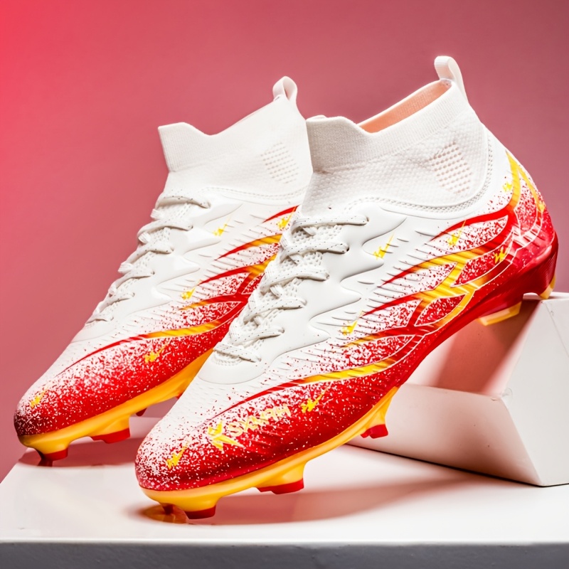 Zapatillas de fútbol profesionales y elegantes para hombre, ligeras y antideslizantes para competición y entrenamiento.