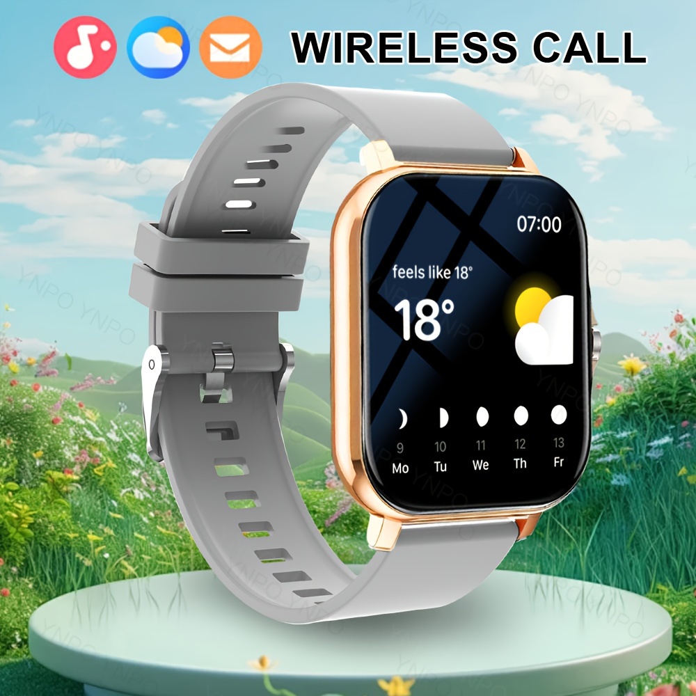 Smart Watch Compatible with Android/iPhone, Wireless Calling