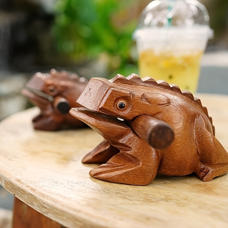 

Small Instrument Musical Wooden Percussion Wood Instrument Of Frog And Cool Music Gifts Ideas Funny Weird Instruments For Adults Wood