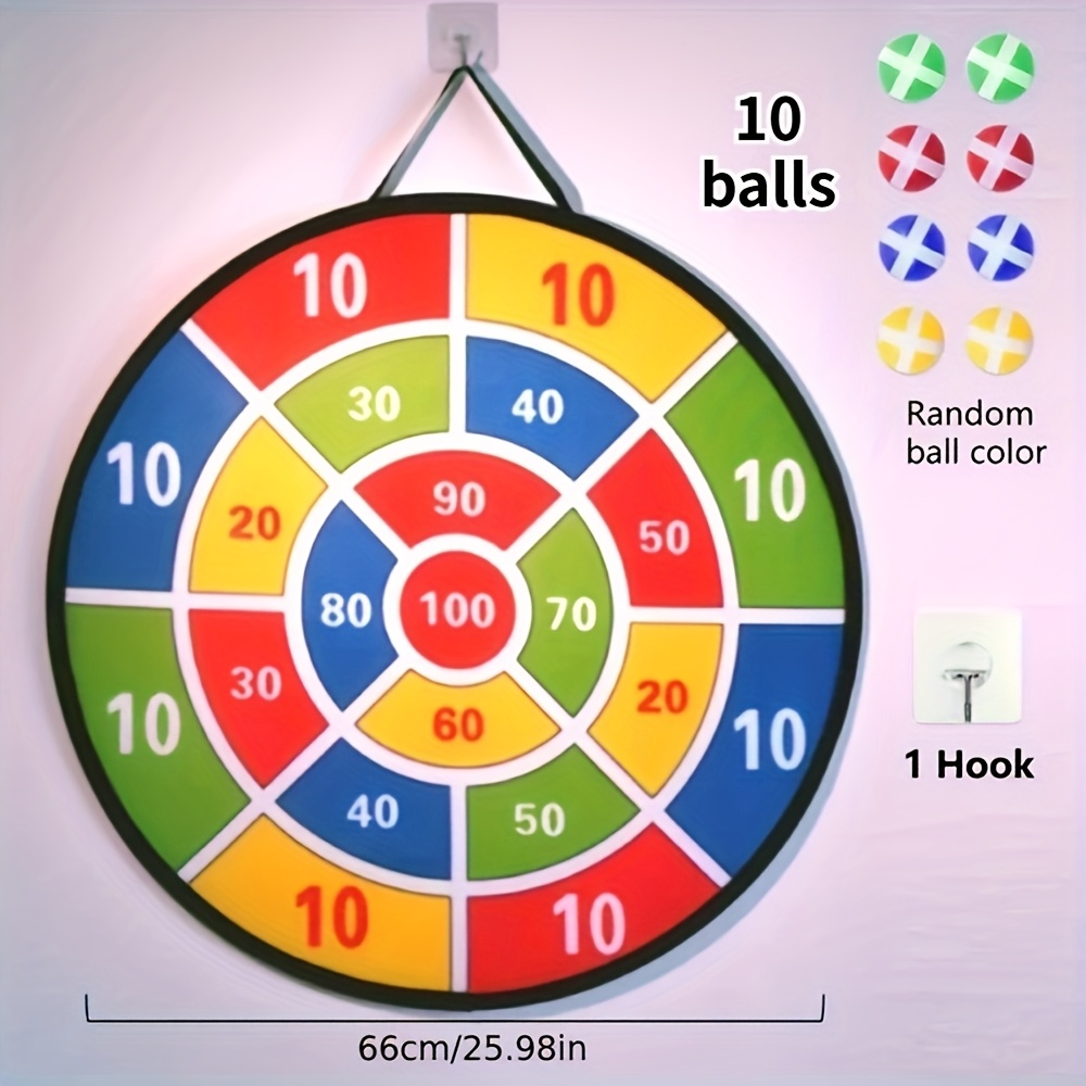 Novelty, Funny, Prank, Fun Dart Throwing Toys, Fun Throwing Prank Scoring Toys, Christmas And Halloween Prank Toys, Random Color Balls