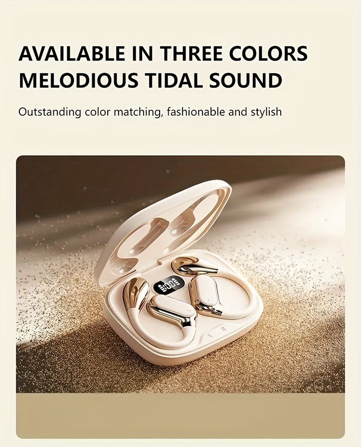 2025 new style true wireless on ear earpods music none in ear headset gaming couples earbuds video tws hifi   9d stereo hd calling earphones for   for iphone cellphone sports earpieces smart headphones for halloween gift Product details 0