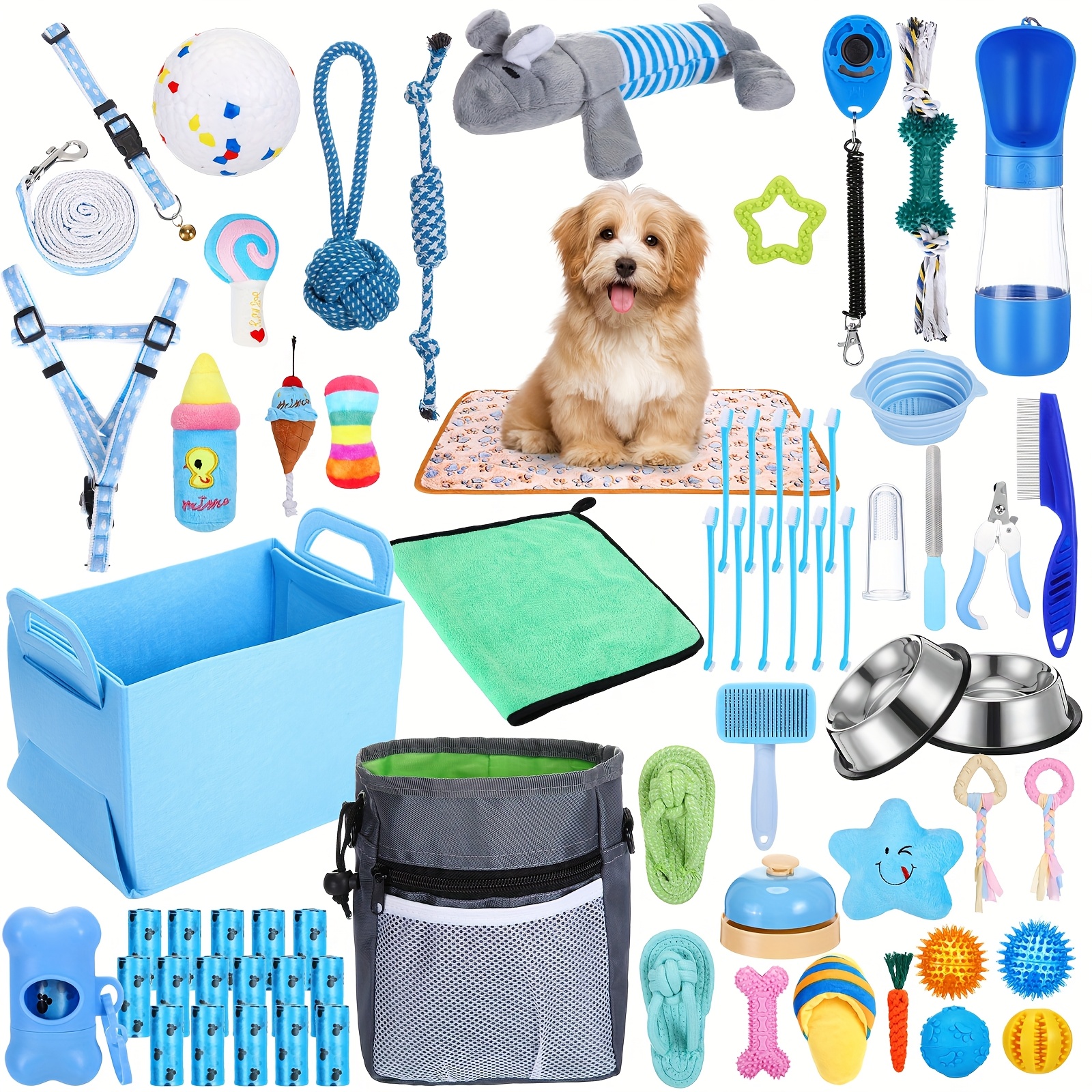 Puppy Starter Kit Essential Dog Supplies New Puppy Supplies Puppy