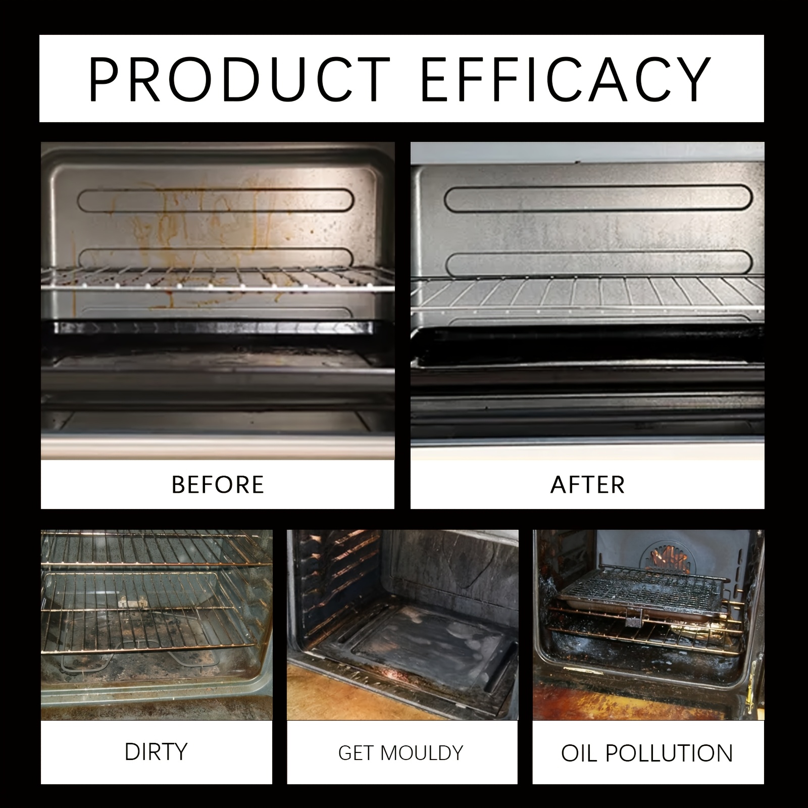 multi purpose cleaner oven and stove cleaner   removes grease and odors maintains long   suitable for appliances ovens countertops no residue Product details 2