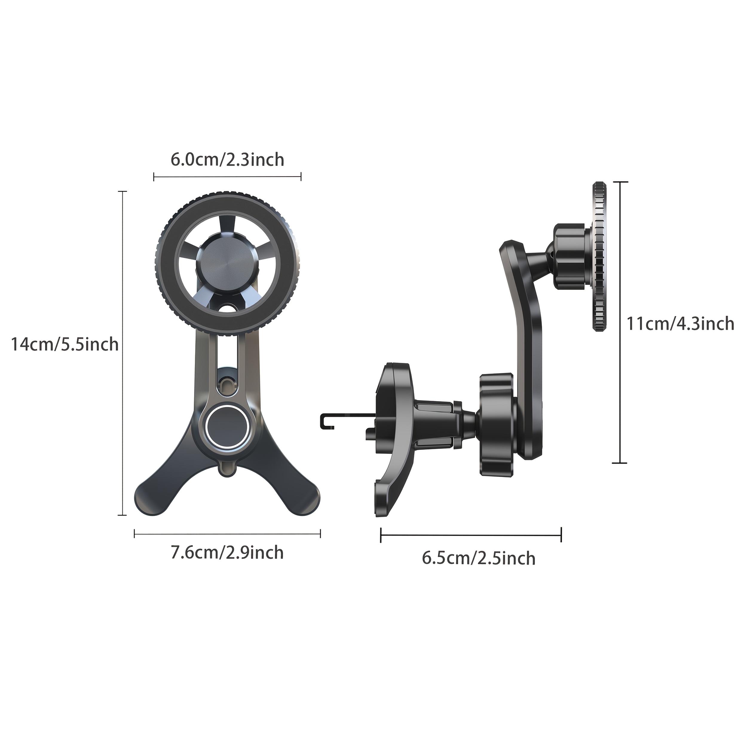 E-shop LRBH für Autohalterung, [20 Starke Magnete] Magnetische Handyhalterung für das Auto, [Leicht zu installieren & Blockiert niemals den