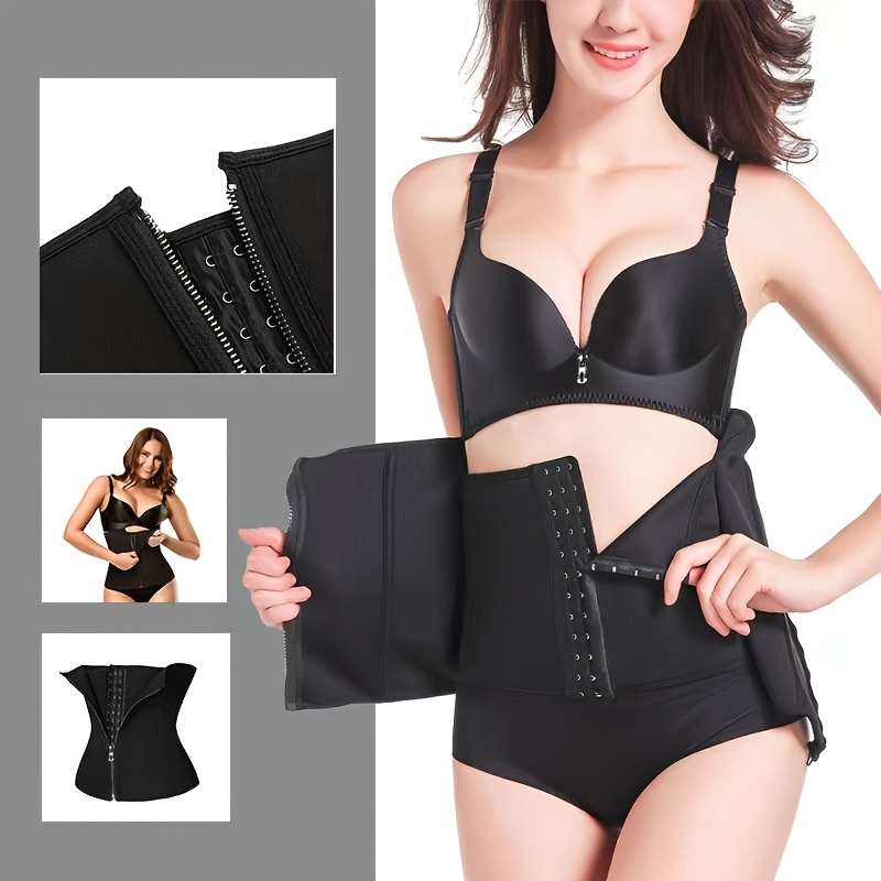 new   shaping waist belt corset waist belt zipper tummy control belt tummy flattening waist belt for women