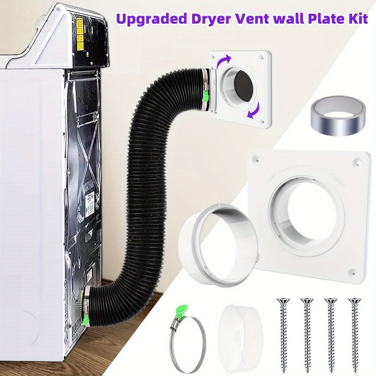 portable ac dryer vent