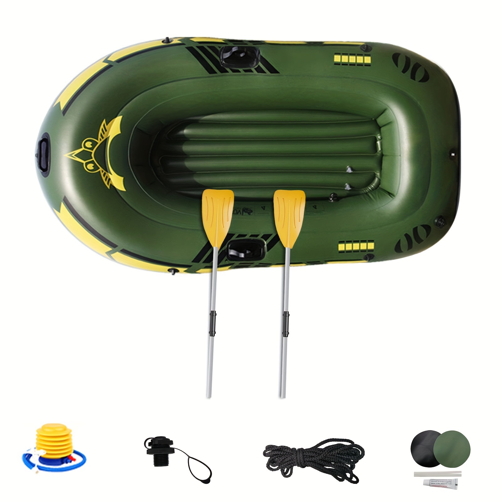 hzexun Bote Inflable Barca Hinchable con Remos, Kayak Hinchable, Zodiac  Barca Kayak Inflable de Pesca, Canoa Inflable Resistente, Balsa Inflable de  Río con 2 Paletas (2.3m/3 Persona) : : Deportes y aire