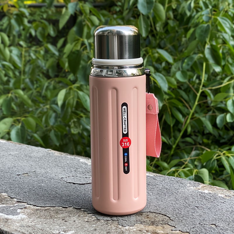 1pc 27 oz steel insulated water bottle outdoor