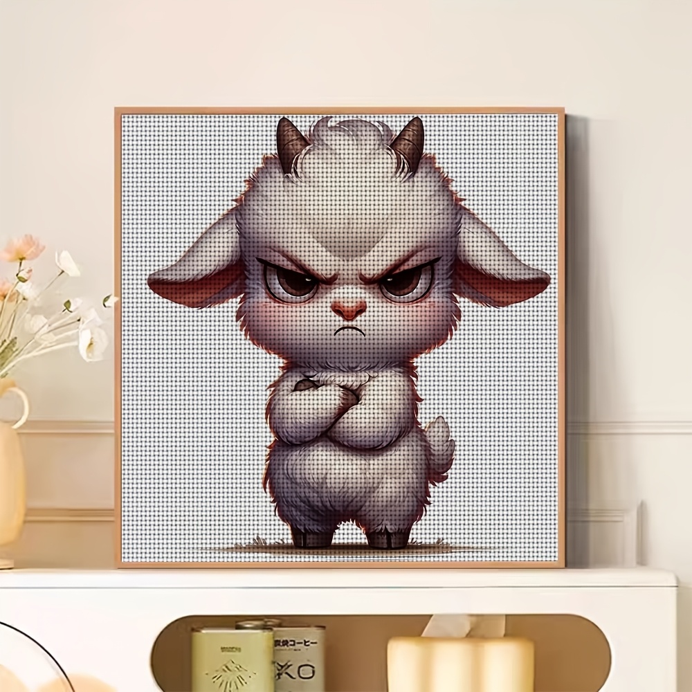 New Frameless Adult Cross Stitch Printing Kit, 2D Pattern Art