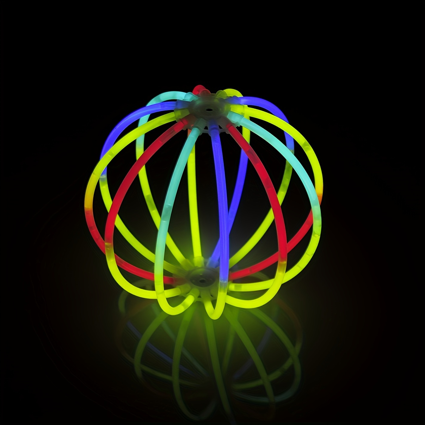 10 Stück Mehrfarbige Led-ballonlichter, Regenbogenfarbene Runde Led-blitz-mini-kugellichter  Papierlaternenballons, Party-events Innen- Außenbereich, Lustige  Geburtstagsfeiern, Hochzeiten, Halloween, Weihnachtsdekorationen