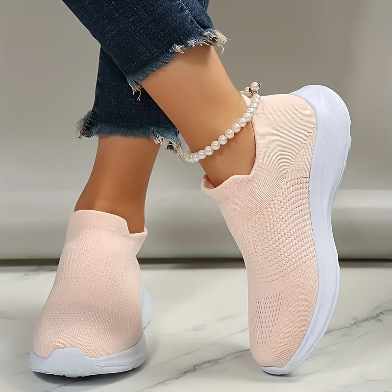 Mujeres Zapatillas Minimalistas Color Sólido Cordones Bajos - Temu