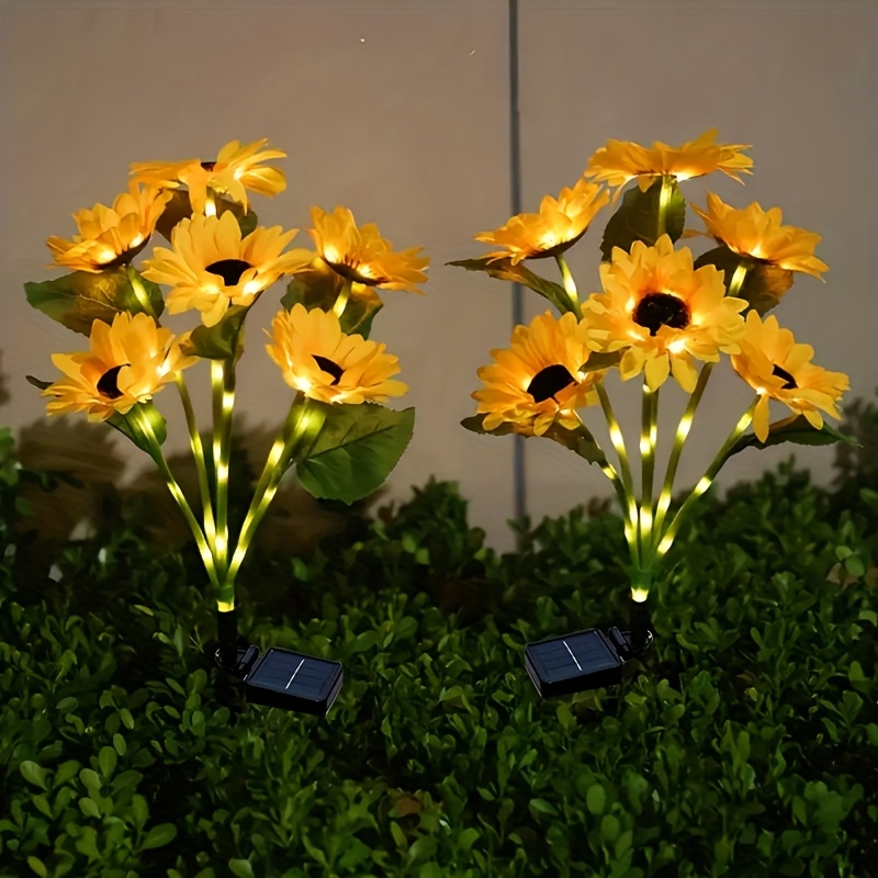 1 buc. Lumină artificiu păpădie solară cu 8 moduri, rezistentă la stropire IP65 pentru exterior, finisaj metalic pentru decorarea gazonului de Crăciun, Halloween, Anul Nou, include accesorii de instalare, lumină de grădină ușor de instalat | Efect ploaie de meteoriți | Exterior
