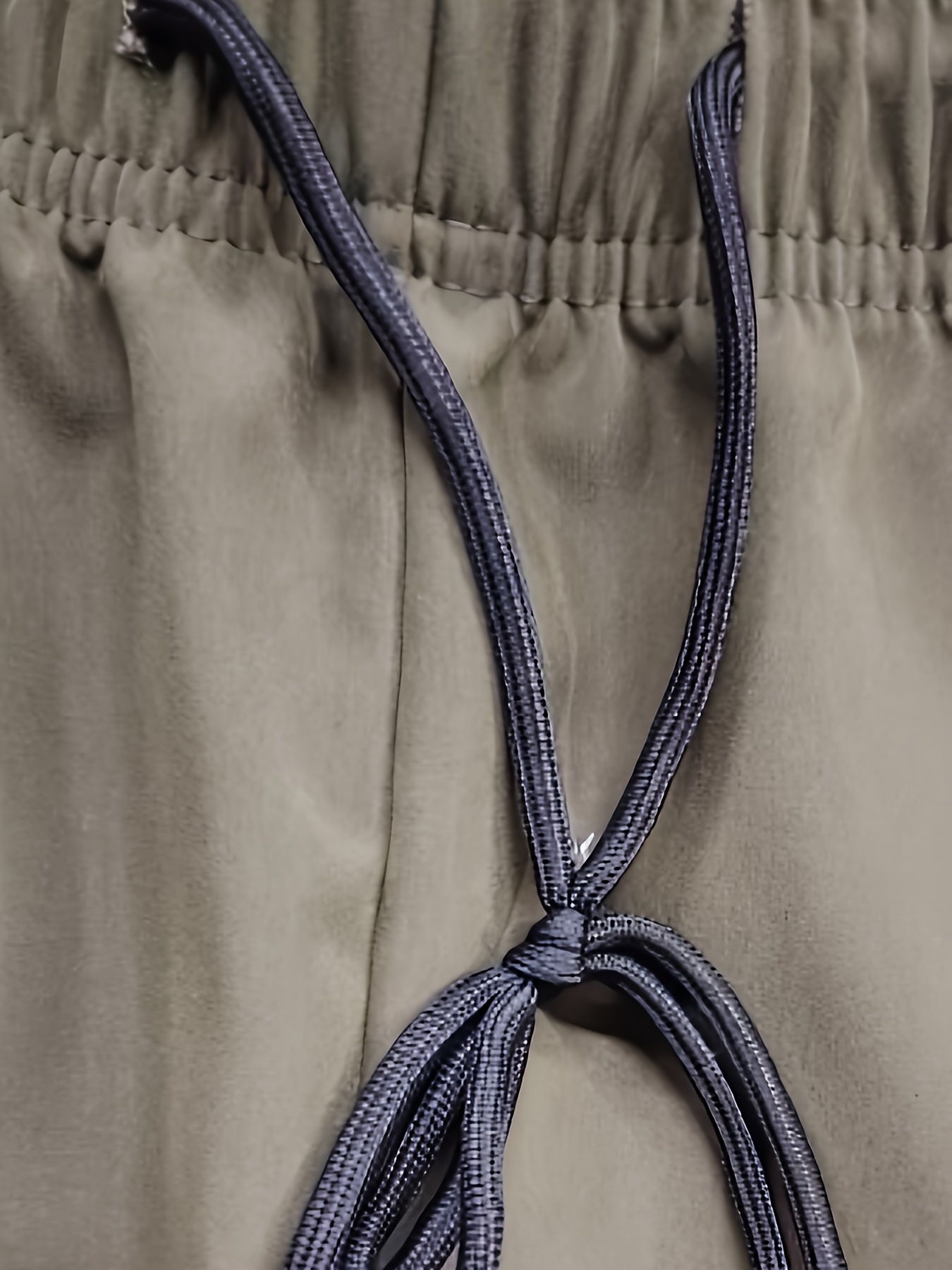 mens loose cargo pants black polyester non stretch   regular fit multiple pockets casual sports style   pants casual fit pants durable casualwear details 16