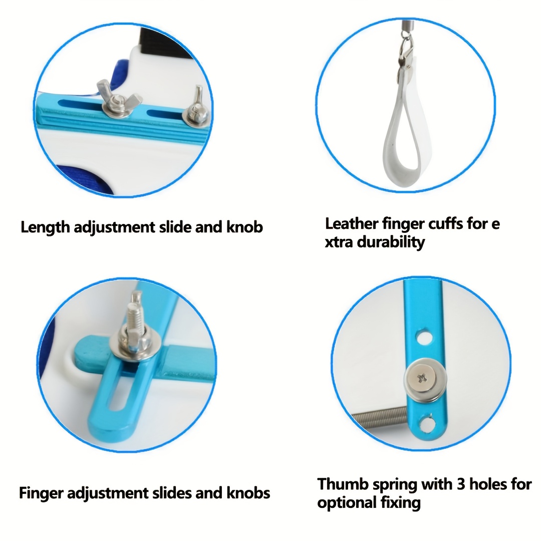 adjustable hand exercise trainer - heavy-duty grip strength training    , adjustable   levels & portable machine for  , physical,  ,    , tennis,a daily hand - home gym equipment for   - multi-finger mobility     color scheme, sturdy metal frame & comfortable padding for flexibility & strength training, hand muscle trainer, adjustable finger exerciser, workout equipment home, Product details 1