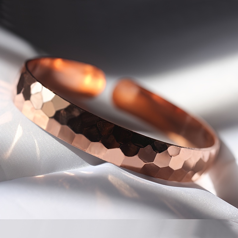 Boho Copper Cuff Bracelet for Casual Wear