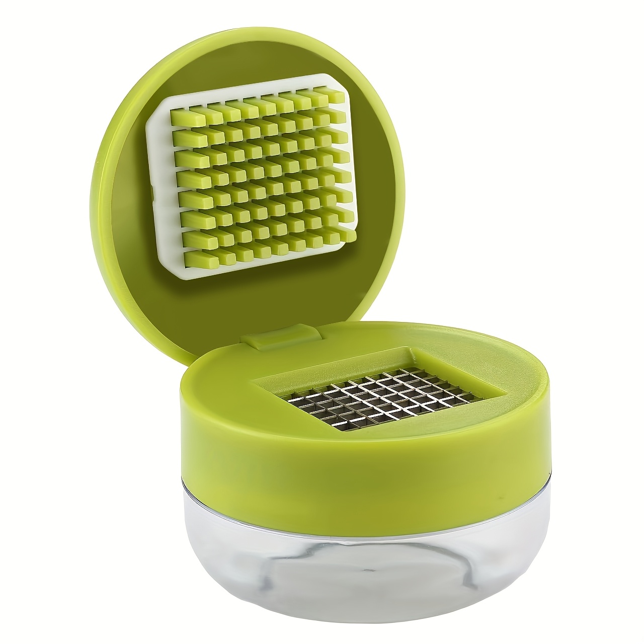 TEMU 1pc Garlic Press, Spice Grater, Garlic Masher, Stainless Steel Garlic Press, Garlic Crusher, Mini Garlic Chopper