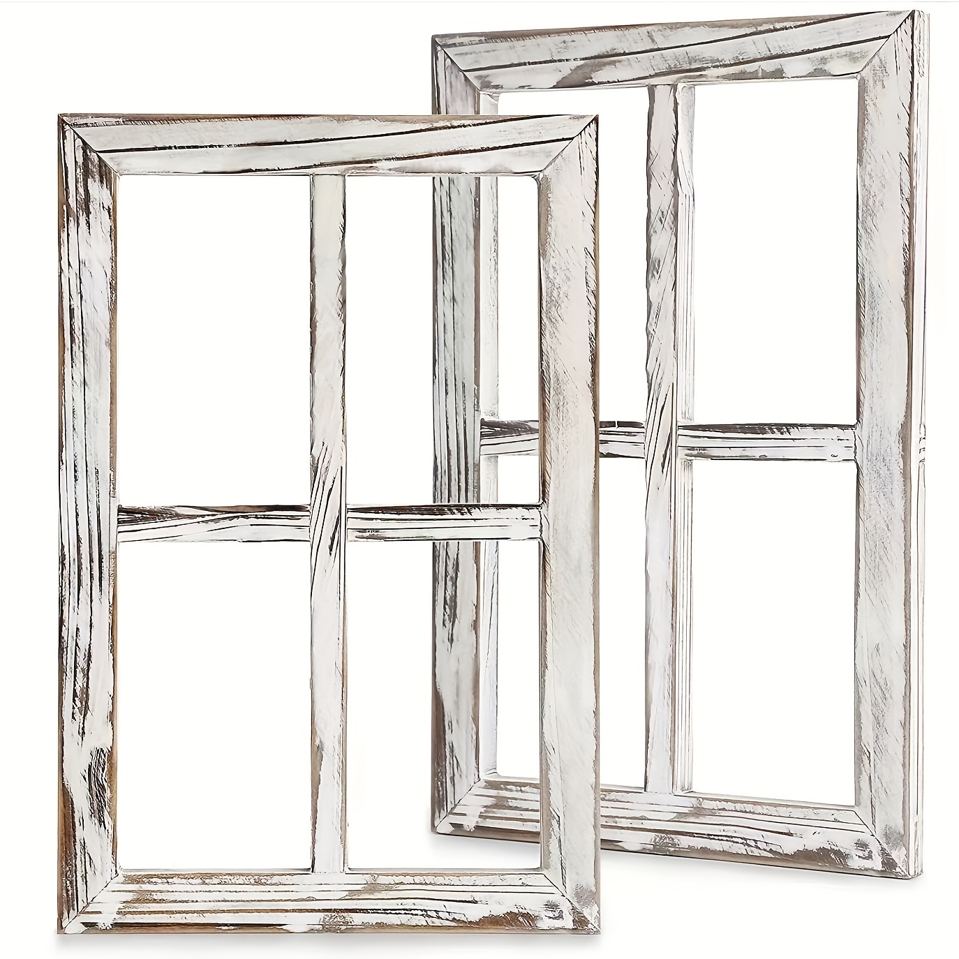 

[ ] 1pc/2pcs Decorative Decoration - Decoration Wooden Frame - Suitable For Or Decoration, Not Suitable For Pictures, 2pcs Set ()