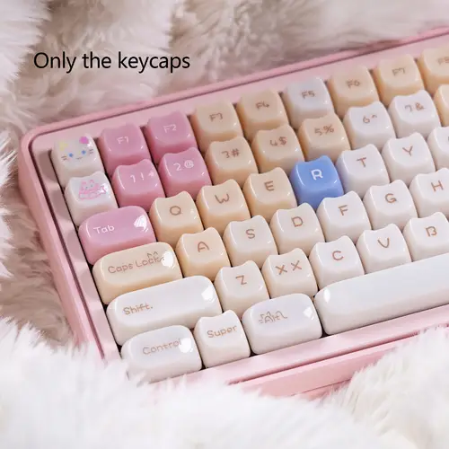 Keycap Layout cat keycaps sold on Temu United States