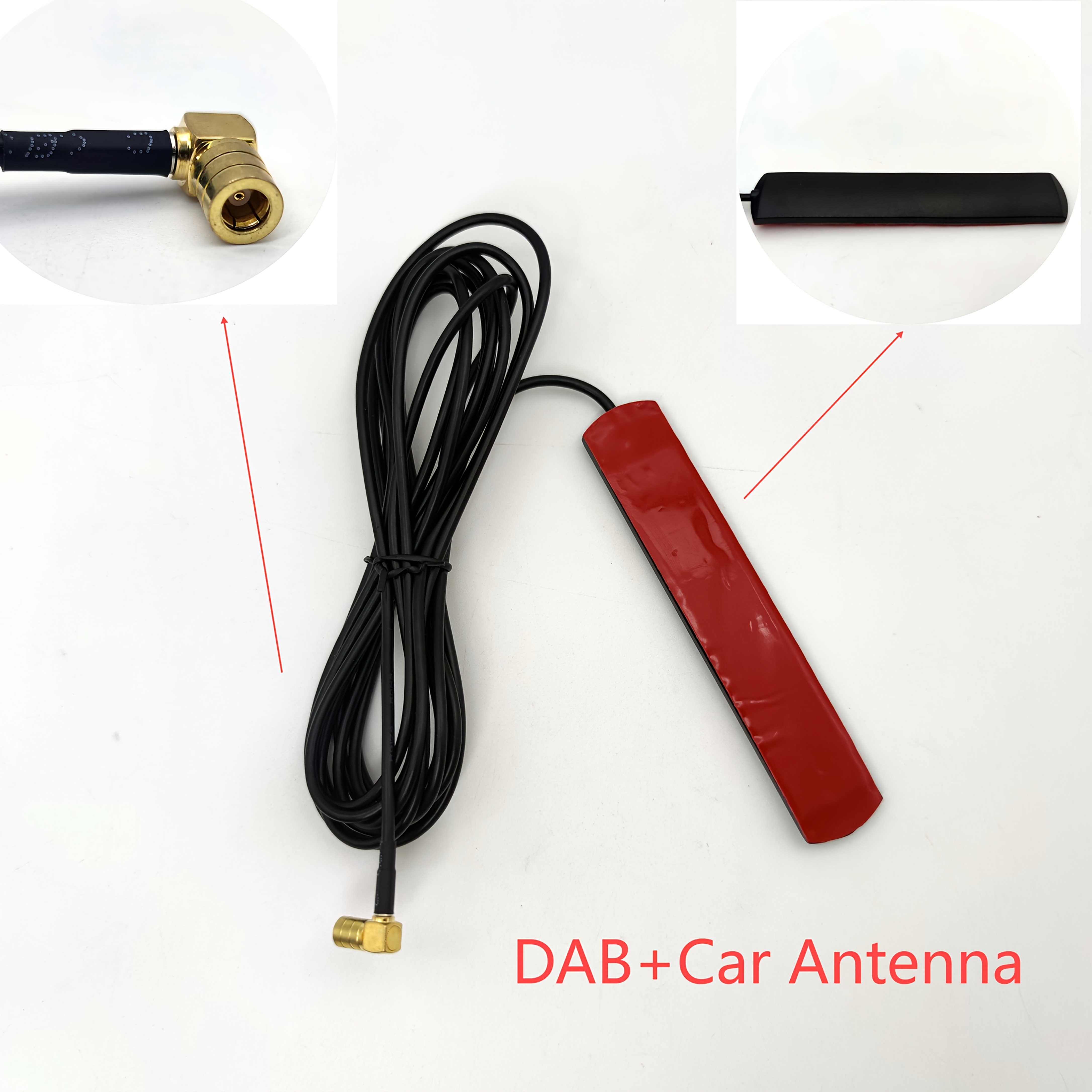 Image of 1pc Car Antenna Radio Dab/dab+ Signal Amplifter Universal Digital Car Radio Aerial Antenna Signal Enhance Accessories