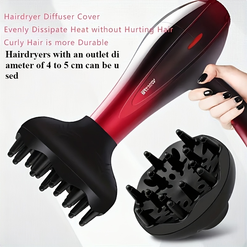 

Hair Dryer Curling Hair Cover, Wind Mask, Professional Styling Barber Shop Gift, Curly Hair, Curly-textured Hair, Non-textile Materials, Unscented, Plastic