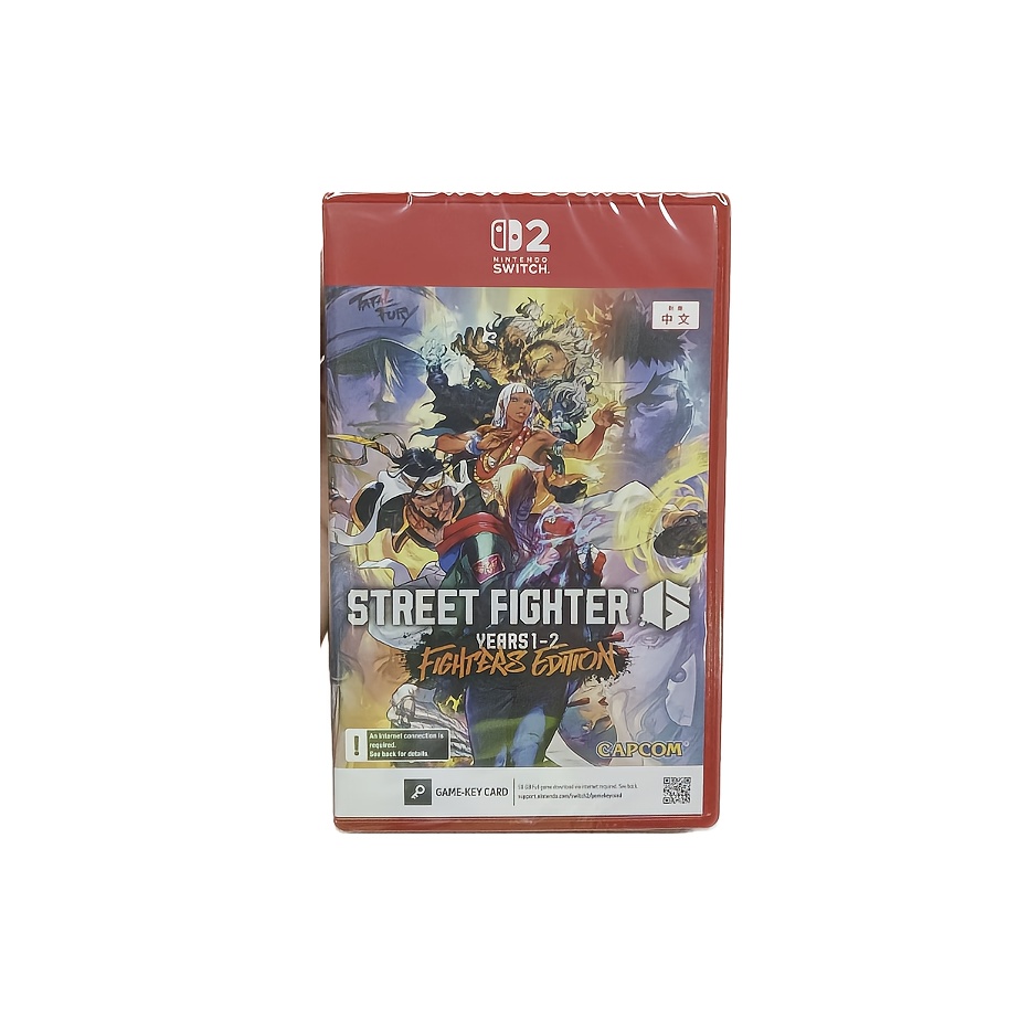 Nintendo Switch 2 STREET FIGHTER 6 Letnikov 1-2 Edicija HK Različica Igralna Kartica