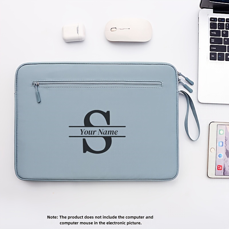 Personalized Laptop Sleeve, Customizable with Name