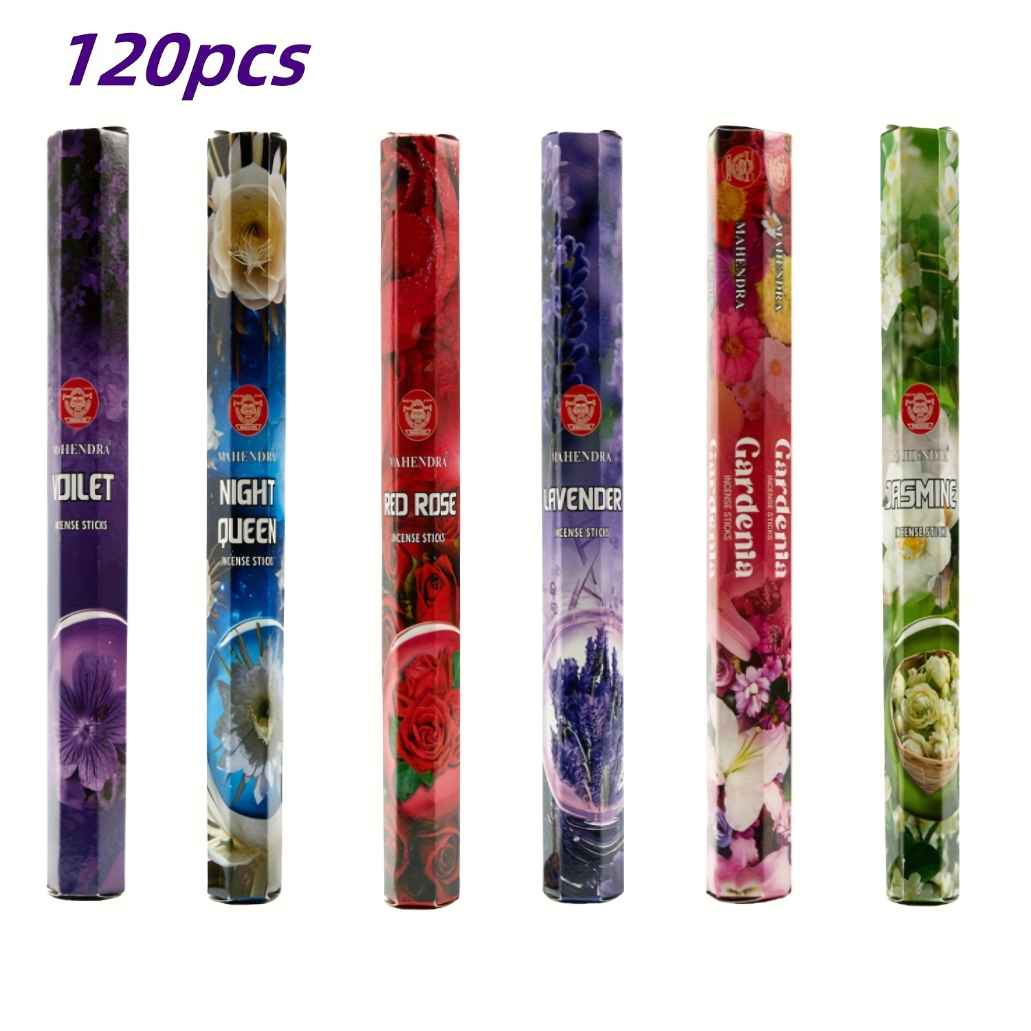 120pcs, Of Jasmine, Red Rose, Night-blooming Jasmine, , Lavender, And Violet. High-pressure Molding, Added, Resulting In A And -lasting Fragrance Non-irritating And Feather-free
