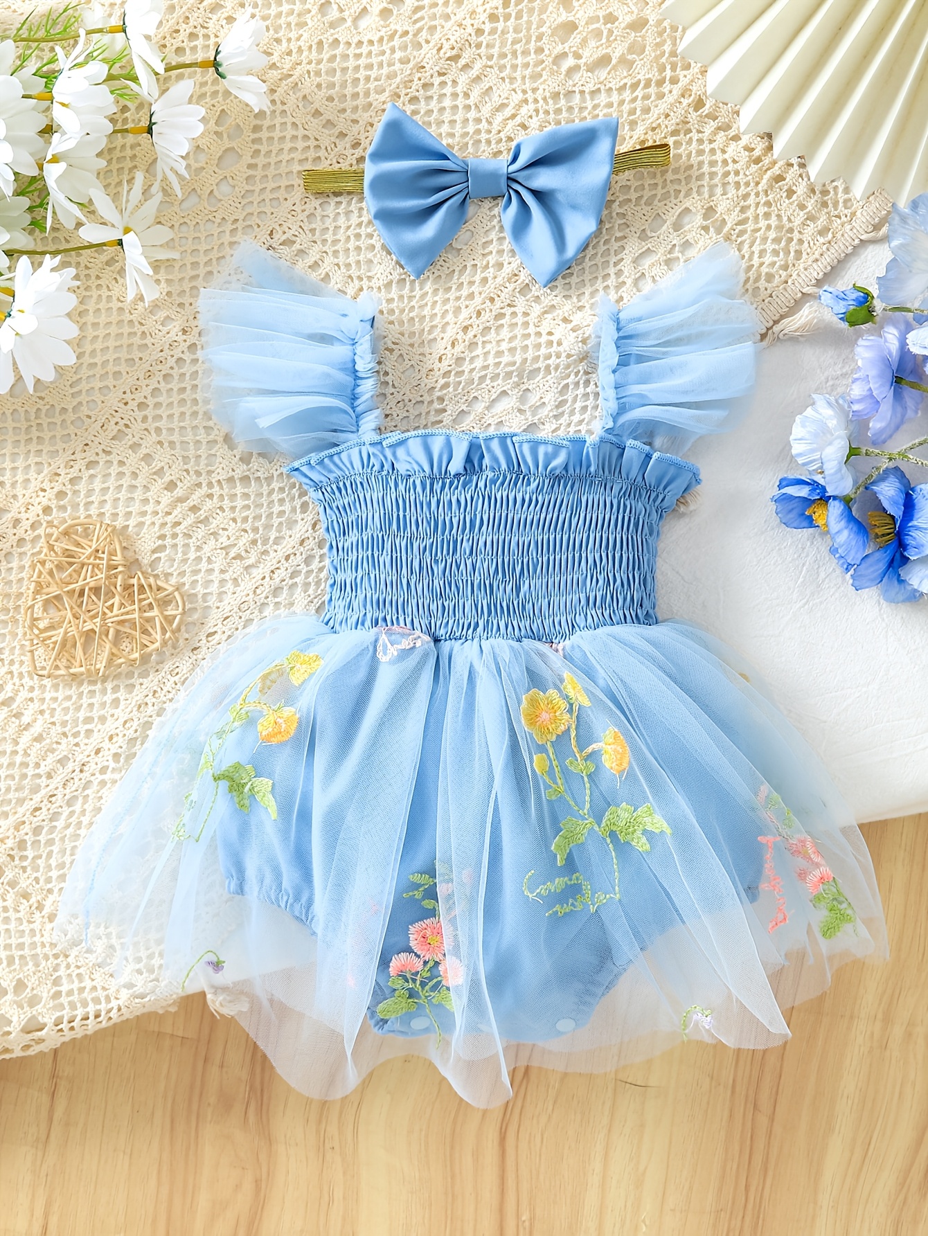 baby fairy dress sold on Temu United States