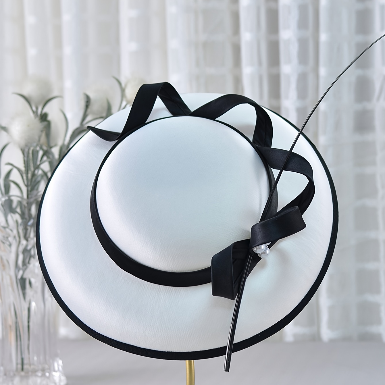 Elegant wide brimmed hats