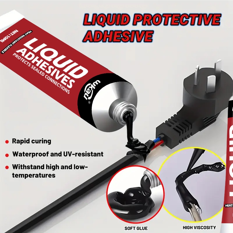 waterproof   liquid insulation   temperature flame retardant   for wire and circuit board repair insulation