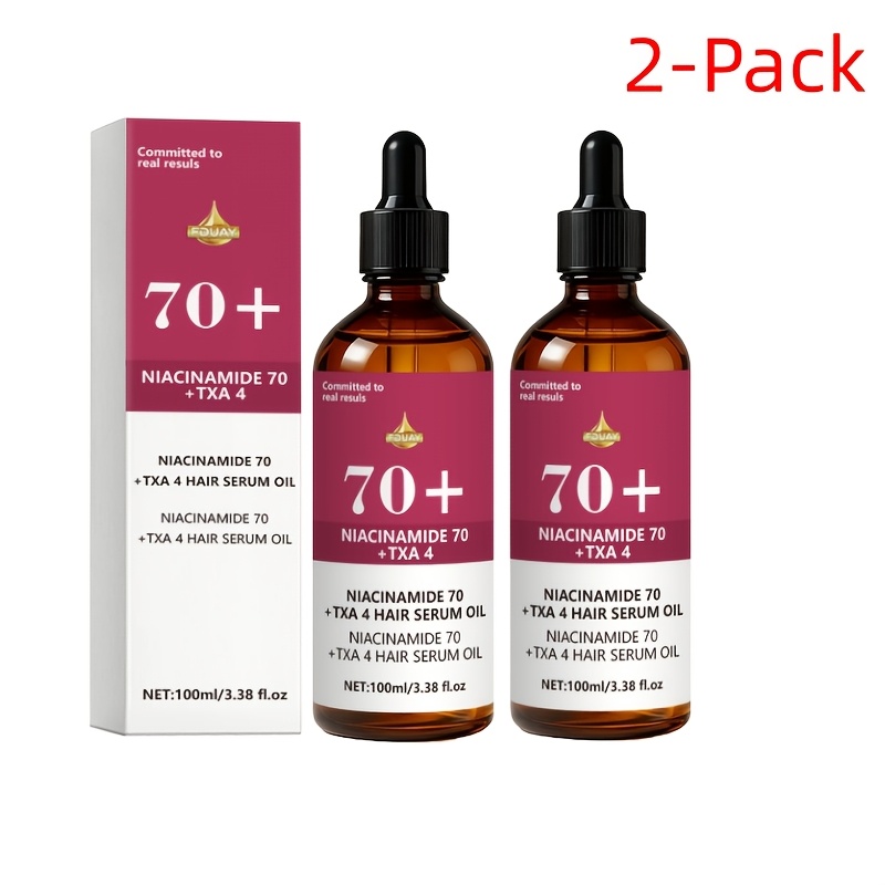 Image of 2-pack 100ml*2 Extremely Fast That Moisturizes And Promotes Plump Bald Areas, Contains Biotin, Fosters Health Strengthens Hair, Moisturizes And Skin. Christmas Gift/mother's Day Gift, Make Thin Fuller