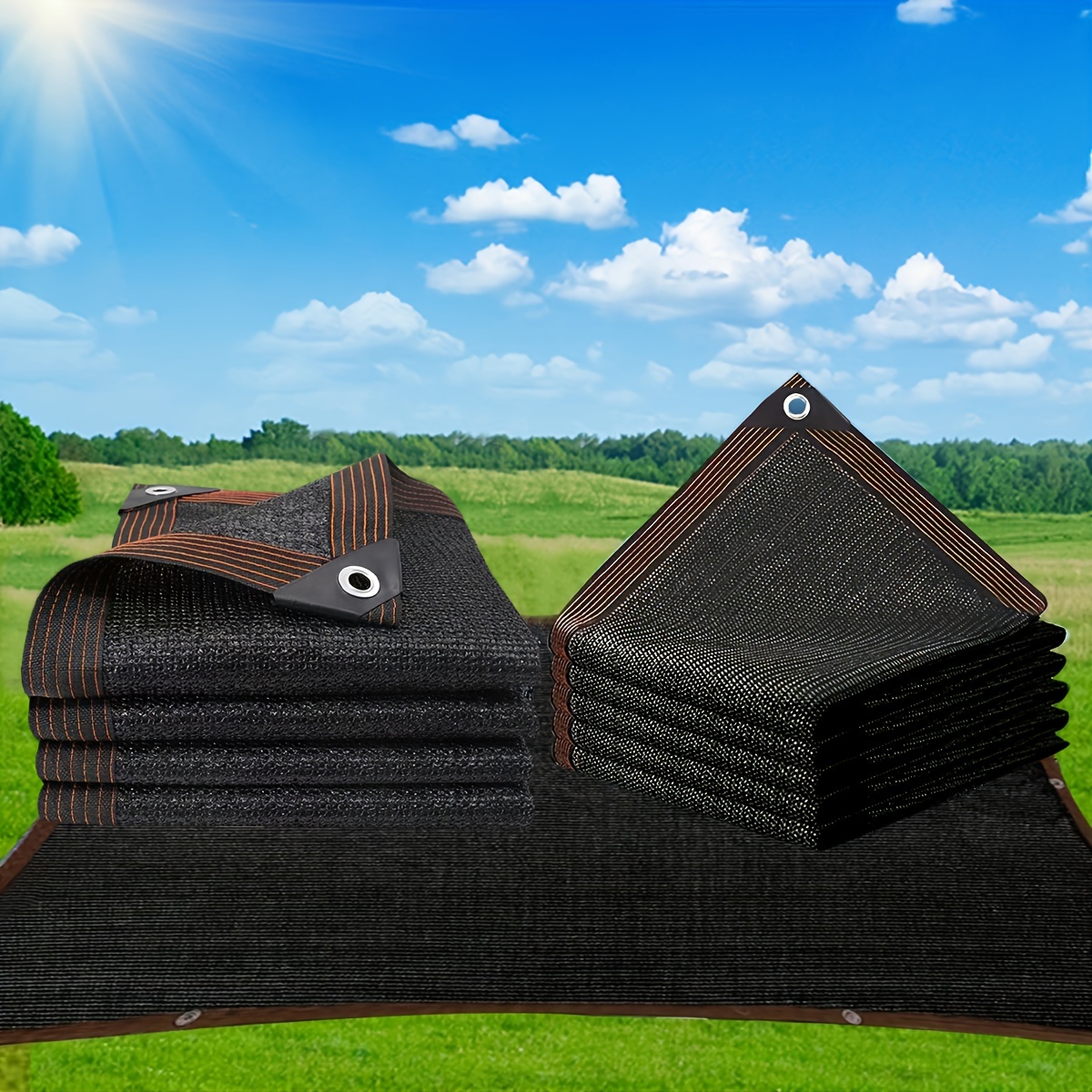 Schwarze Hofdekoration Materialien, Winddichtes und Sonnenschutznetz,  Outdoor Balkon Sonnenschutznetz, Sonnenschutznetz, Bergbegrnungsnetz,  Outdoor Dekorationsnetz