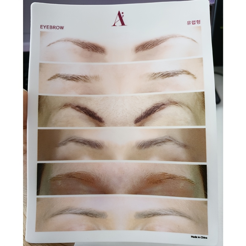 

Easy-to-apply Silicone Eyebrow Practice Sheet For Women - , No Scent, Battery-free Tool