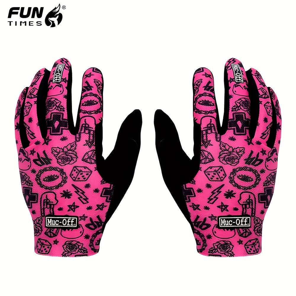 TEMU New Style Outdoor Sports Cycling Gloves For Spring And Autumn, Comfortable And Versatile, Universal Gloves