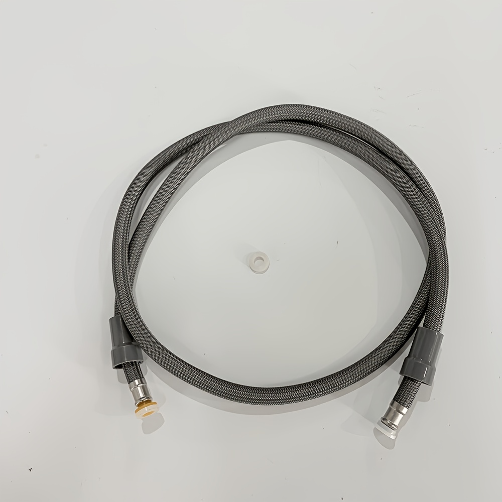Extended 150Cm Anti-Tangle Shower Hose with Quick-Connect Interface