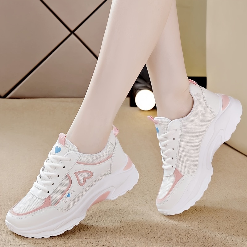 Alternative view of Zapatillas deportivas casuales de moda para mujer, suelas blandas, antideslizantes, transpirables y de malla…
