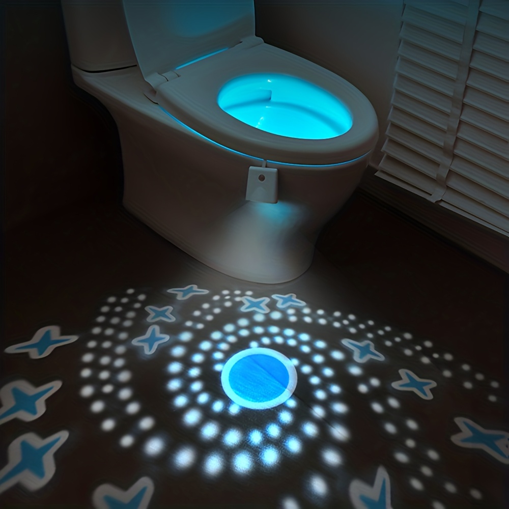 toilet night light led toilet light with motion sensor 7 color rgb changing   usb rechargeable bathroom night lamp for safe     Product details 0