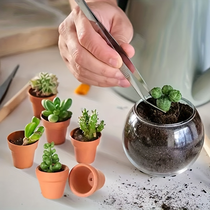 glass self watering planter Glass Watering Can Lilac/Emerald main image 1
