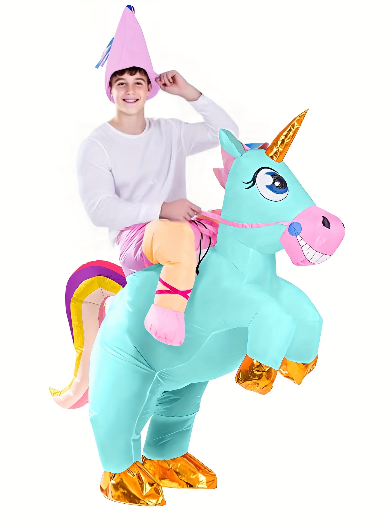 Costume Carnevale Costume Unicorno Uomo Costume Gonfiabile