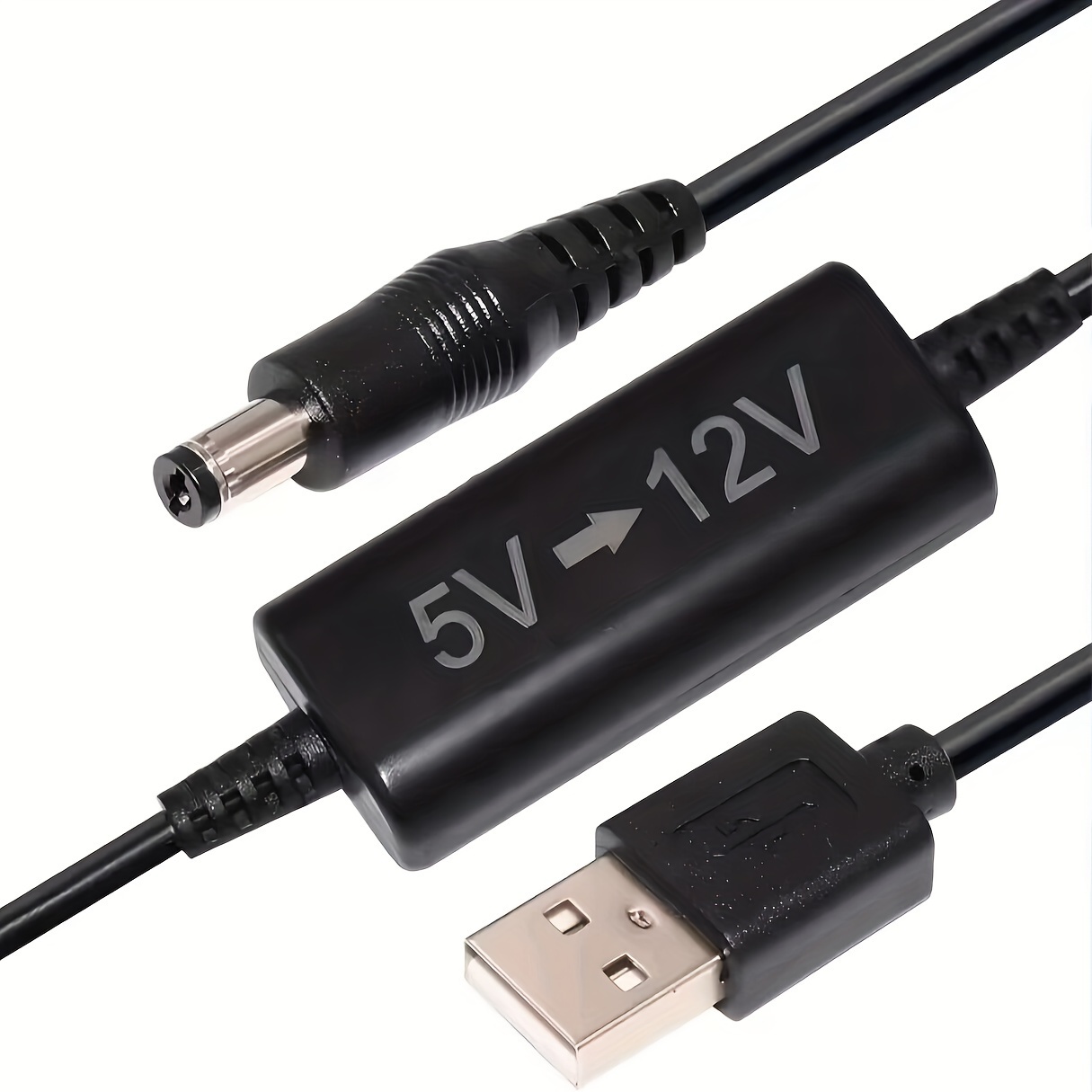 USB 5v to DC 12v - Step Up Converter Cable 