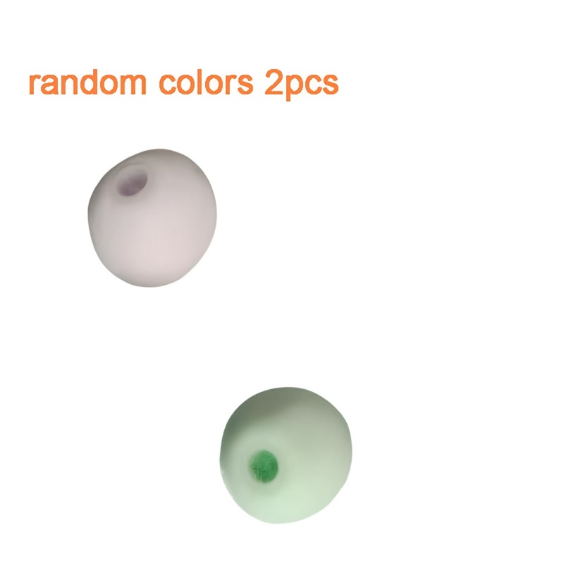 Image of 2pcs Randomcolorful Relax Decompression Toy Squeeze Toy, Office Fidget Toy, Desktop Relax Toy Christmas And Halloween Gift Filling Balls