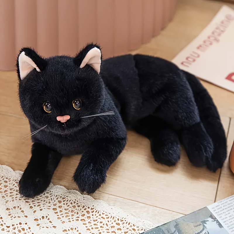 Black cat shops plush toy 40.64 cm black cat pillow, soft plush