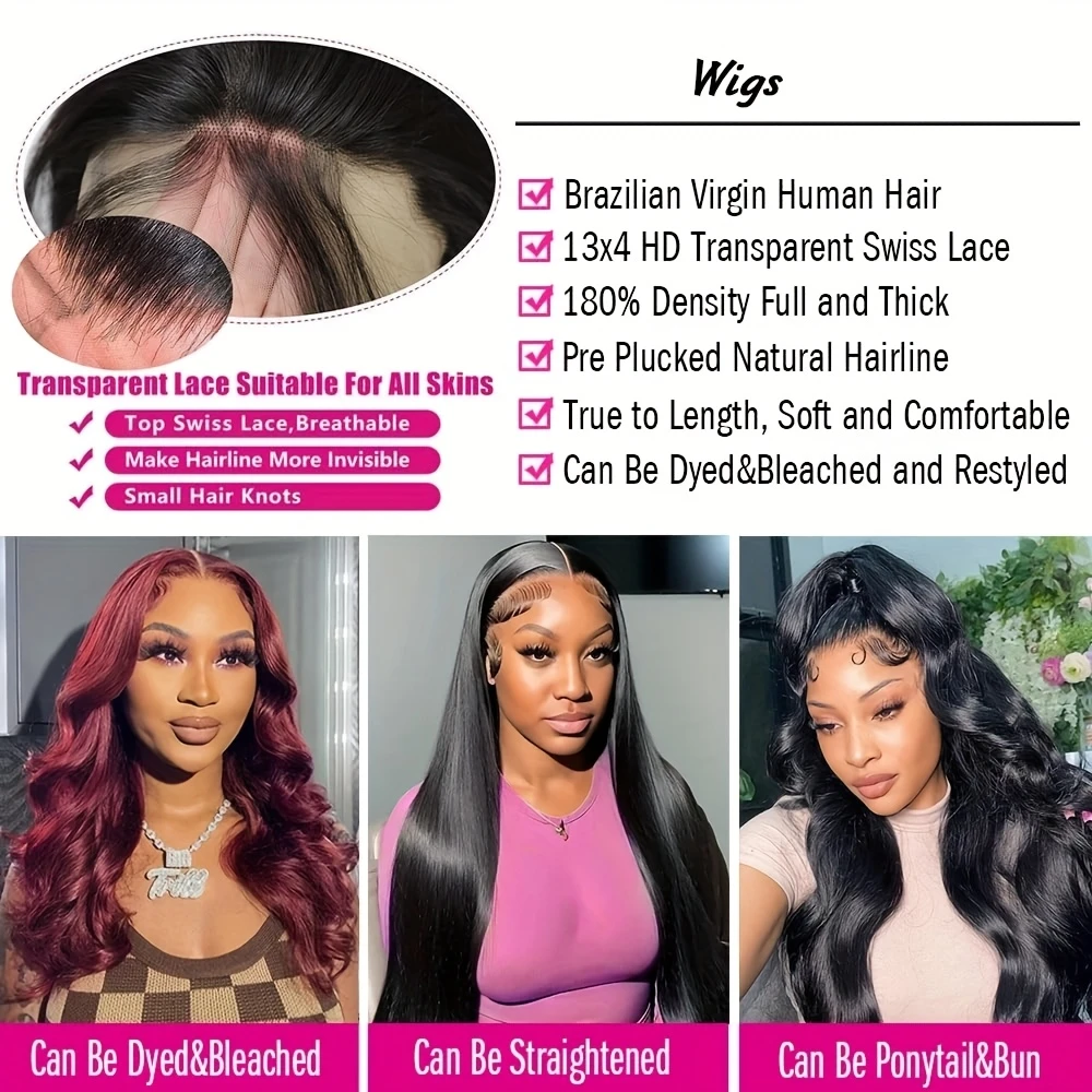 13x4 wigs human hair deep wave lace front wigs human hair curly lace front women wig deep wave human hair wigs for black 18 inch details 1