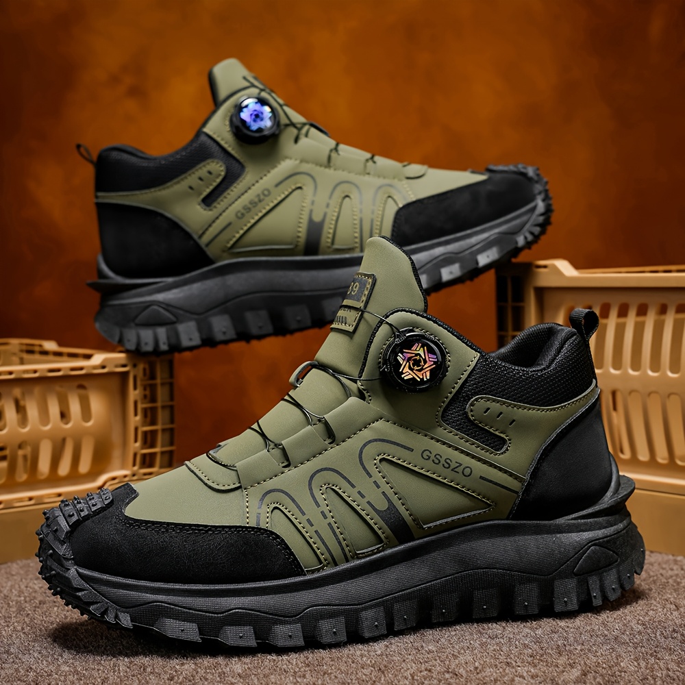 mens terrain camo hiking boots non slip tpr sole - Temu Oman display picture 1