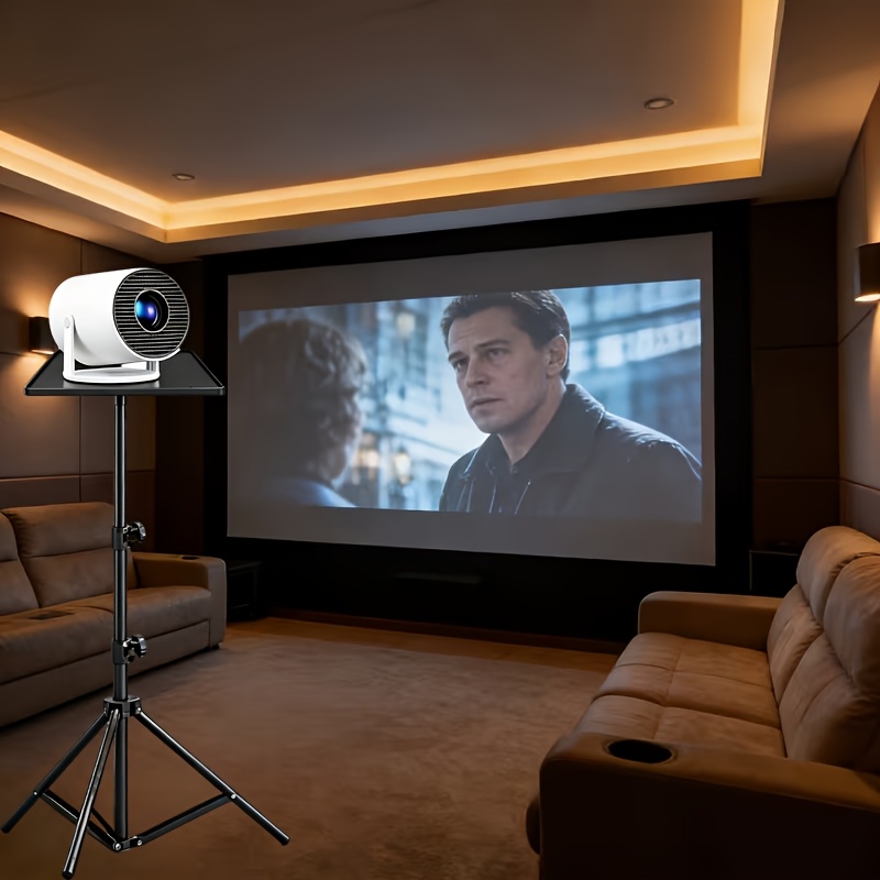 Upgraded 120-Inch Projector Screen with Black Border