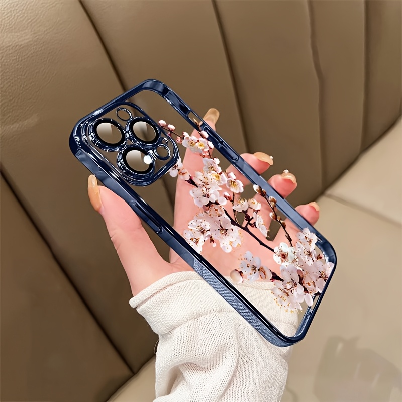 Flowers and Plants for iPhone16 Case iPhone 16 promax/ 16plus/ 16pro/ 15plus/ 15pro/ 15promax/ 14plus/ 14promax/ 14pro/ iPhone13 pro max High Quality 13pro Transparent Case Soft Case